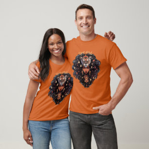 Erstelle deine eigene afroamerikanische Löwin T-Shirt