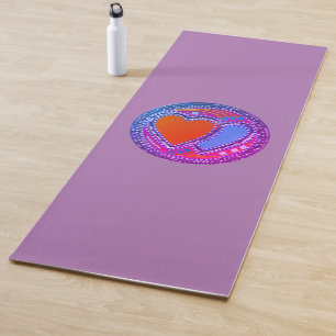 Erstelle deine eigene "Bleibt Sicher, Liebt Alle,  Yogamatte