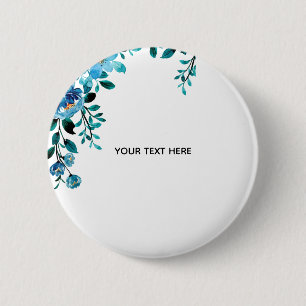 Erstelle deine eigene Blumenkunst Button