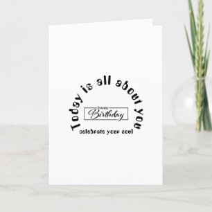 Erstelle deine eigene einfache 5" x 7" Alles Gute Dankeskarte