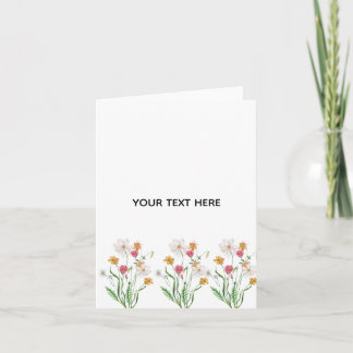 Erstelle deine eigene Floral Dankeskarte