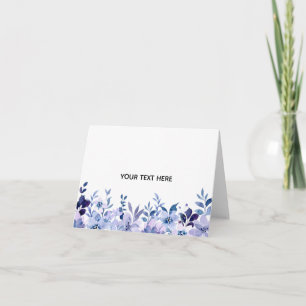 Erstelle deine eigene Floral Dankeskarte