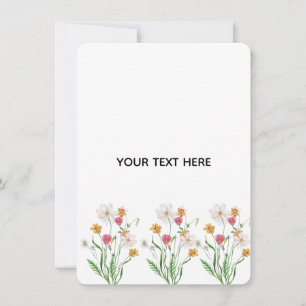 Erstelle deine eigene Floral  Einladung