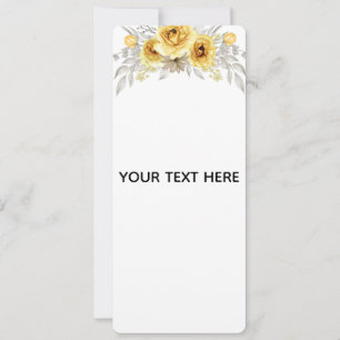 Erstelle deine eigene Floral  Einladung
