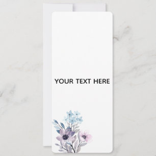 Erstelle deine eigene Floral  Einladung
