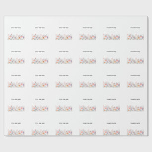 Erstelle deine eigene Floral Geschenkpapier