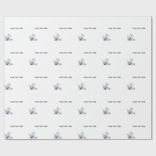 Erstelle deine eigene Floral  Geschenkpapier