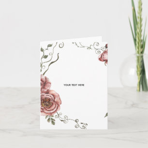 Erstelle deine eigene Floral Karte