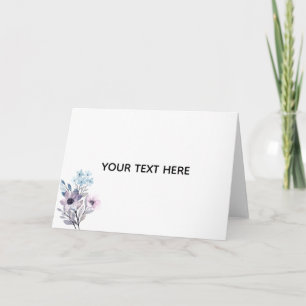 Erstelle deine eigene Floral Karte