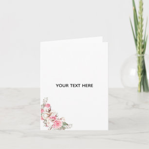 Erstelle deine eigene Floral Karte