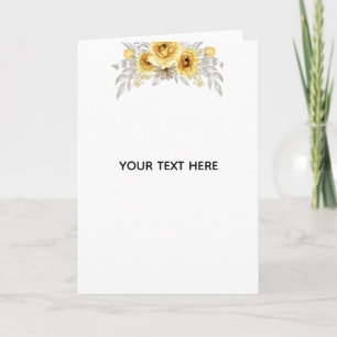Erstelle deine eigene Floral Karte