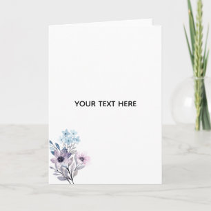Erstelle deine eigene Floral  Karte