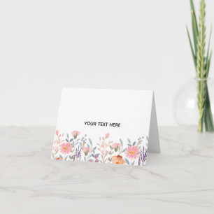 Erstelle deine eigene Floral Karte