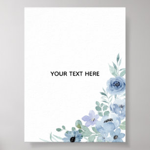 Erstelle deine eigene Floral Poster