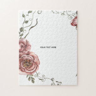 Erstelle deine eigene Floral Puzzle