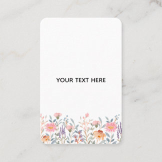 Erstelle deine eigene Floral Visitenkarte