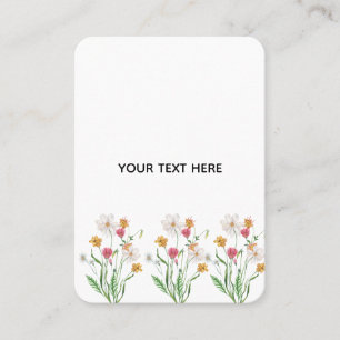 Erstelle deine eigene Floral  Visitenkarte