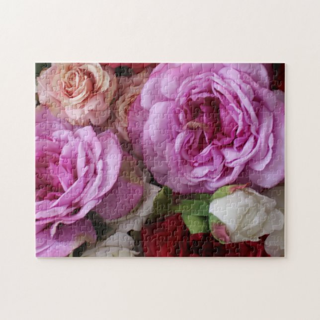 Erstelle deine eigene hübsche Blumen-Botanik Puzzle (Horizontal)