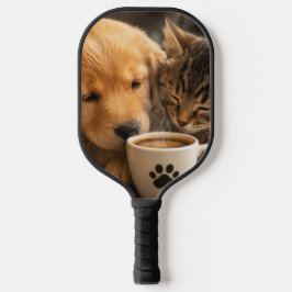Erstelle deine eigene individuelle Katze und Hund Pickleball Schläger