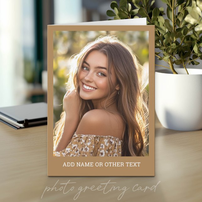 Erstelle deine eigene Instagram-Kunst Karte (Photo Greeting Card)