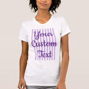 Erstelle deine eigene königliche violette Typograf T-Shirt