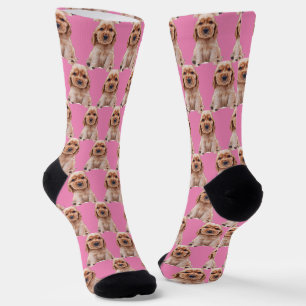 Erstelle deine eigene lustige Custom Foto Crew Socken