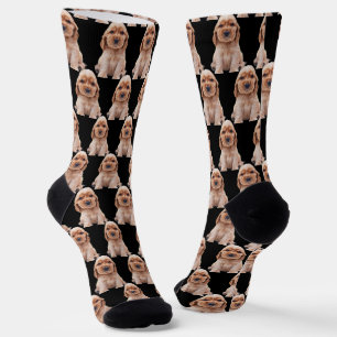 Erstelle deine eigene lustige Custom Foto-Crew Socken