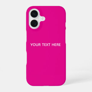 Erstelle Deine eigene Magenta-Einladungspostkarte iPhone 16 Hülle