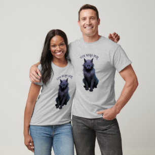 Erstelle deine eigene magische schwarze Katze T-Shirt