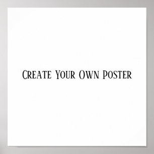Erstelle deine eigene poster