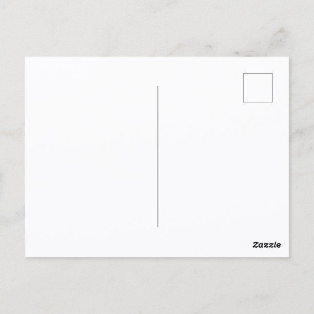 Erstelle deine eigene postkarte (Rückseite)
