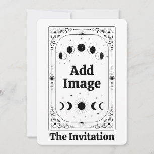 Erstelle deine eigene Tarot Astrologische Himmlisc Einladung