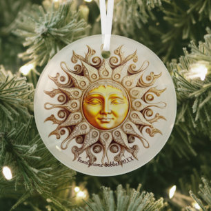 Erstelle deine eigene viktorianische Steampunk-Gol Ornament Aus Glas