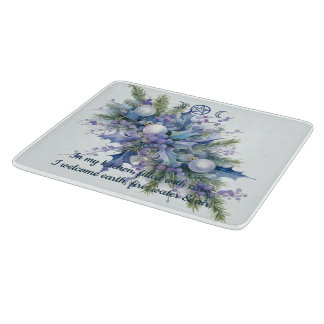 Erstelle deine eigene violette Winter-Sonnenwende- Schneidebrett