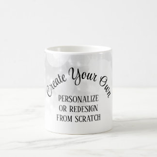 Erstelle Deine eigene weiße Hochzeit Kaffeetasse