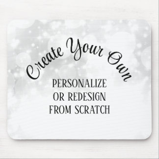 Erstelle deine eigene weiße Hochzeit Mousepad