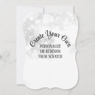 Erstelle Deine eigene weiße Hochzeit Save The Date