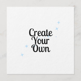 Erstelle deine eigenen einladung