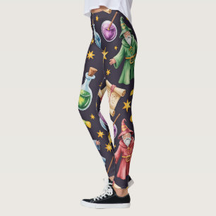 Erstelle deine eigenen farbenfrohen Zaubertrank-Sc Leggings