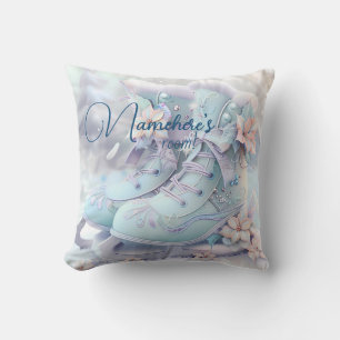 Erstelle deine eigenen floralen Weihnachts-Schlitt Kissen