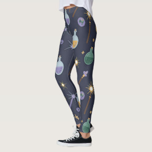 Erstelle deine eigenen funkelnden Zauberstäbe Trän Leggings