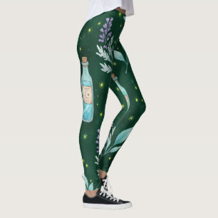 Erstelle Deine eigenen magischen Mond-Tränke Flora Leggings