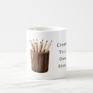 Erstelle deine eigenen Stifte für Geschichten Kaffeetasse