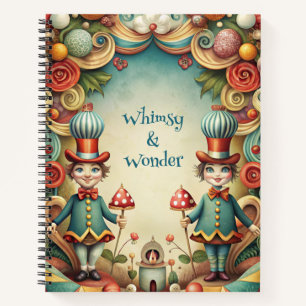 Erstelle deine eigenen wunderlichen Tweedles Notizbuch