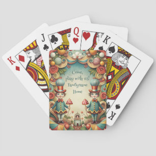Erstelle deine eigenen wunderlichen Tweedles Spielkarten