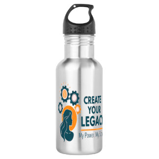 Erstelle deine Legacy-Wasserflasche Edelstahlflasche