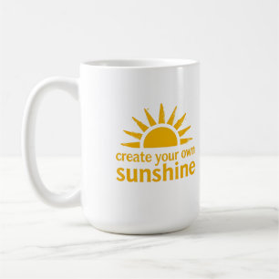 Erstelle Deine Sonnenschein-Tasse Kaffeetasse