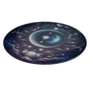 Erstelle Deinen eigenen Altar mit rosa Wolken und  Schneidebrett