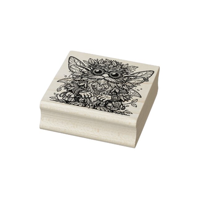 Erstelle deinen eigenen Aviator-Feengnom Gummistempel (Stempel)