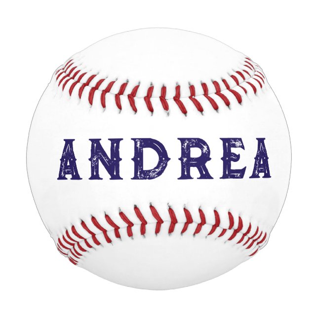 Erstelle deinen eigenen Baseball (Vorderseite)